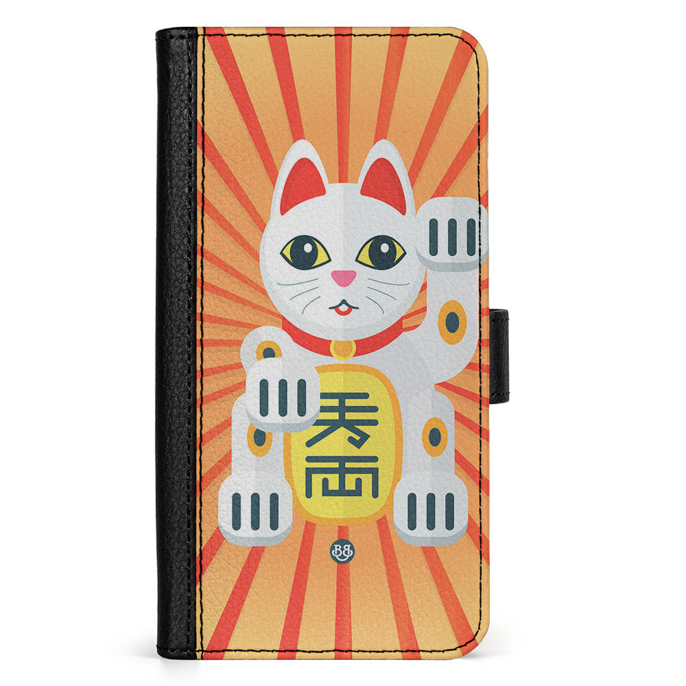 Doro 8050 Wallet Case - Lucky Cat