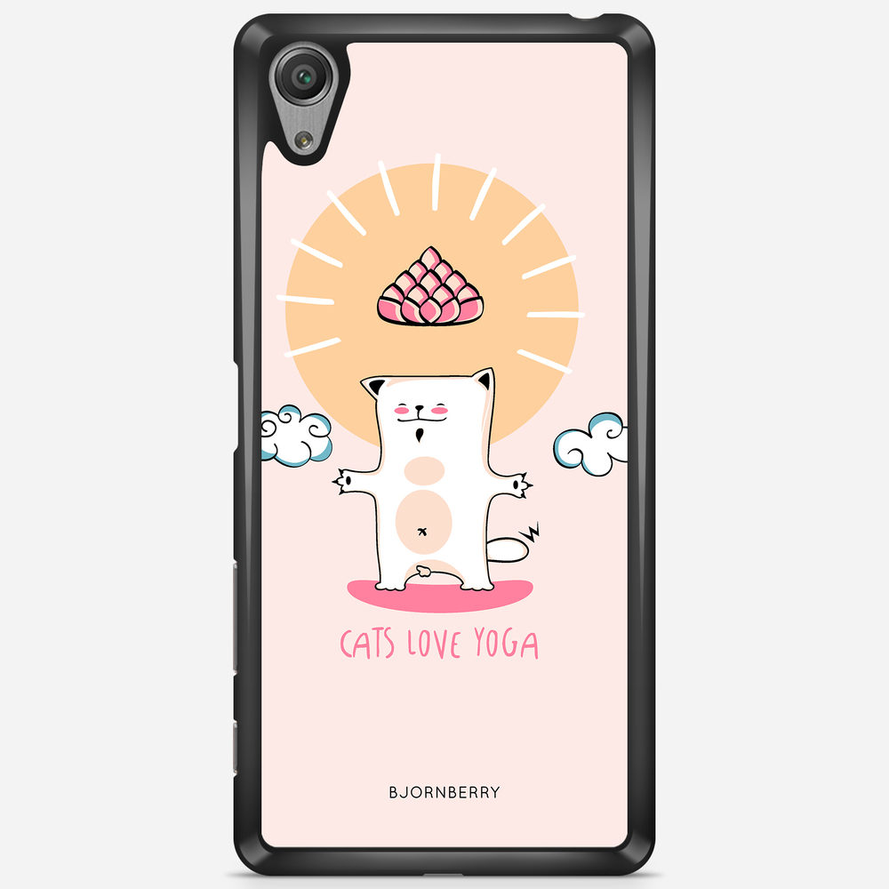 Sony Xperia X Performance Case - Yoga Cat Nr1