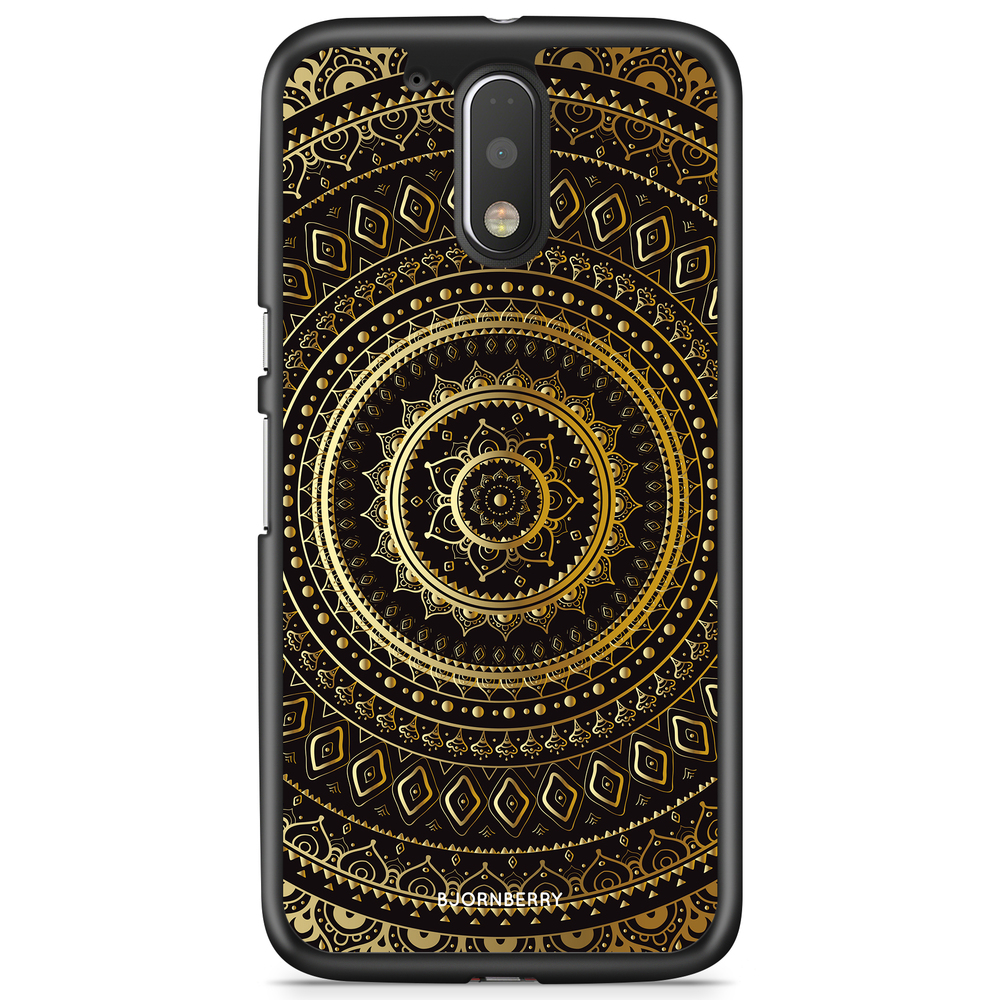 Moto G4/G4 Plus Case - Gold Mandala