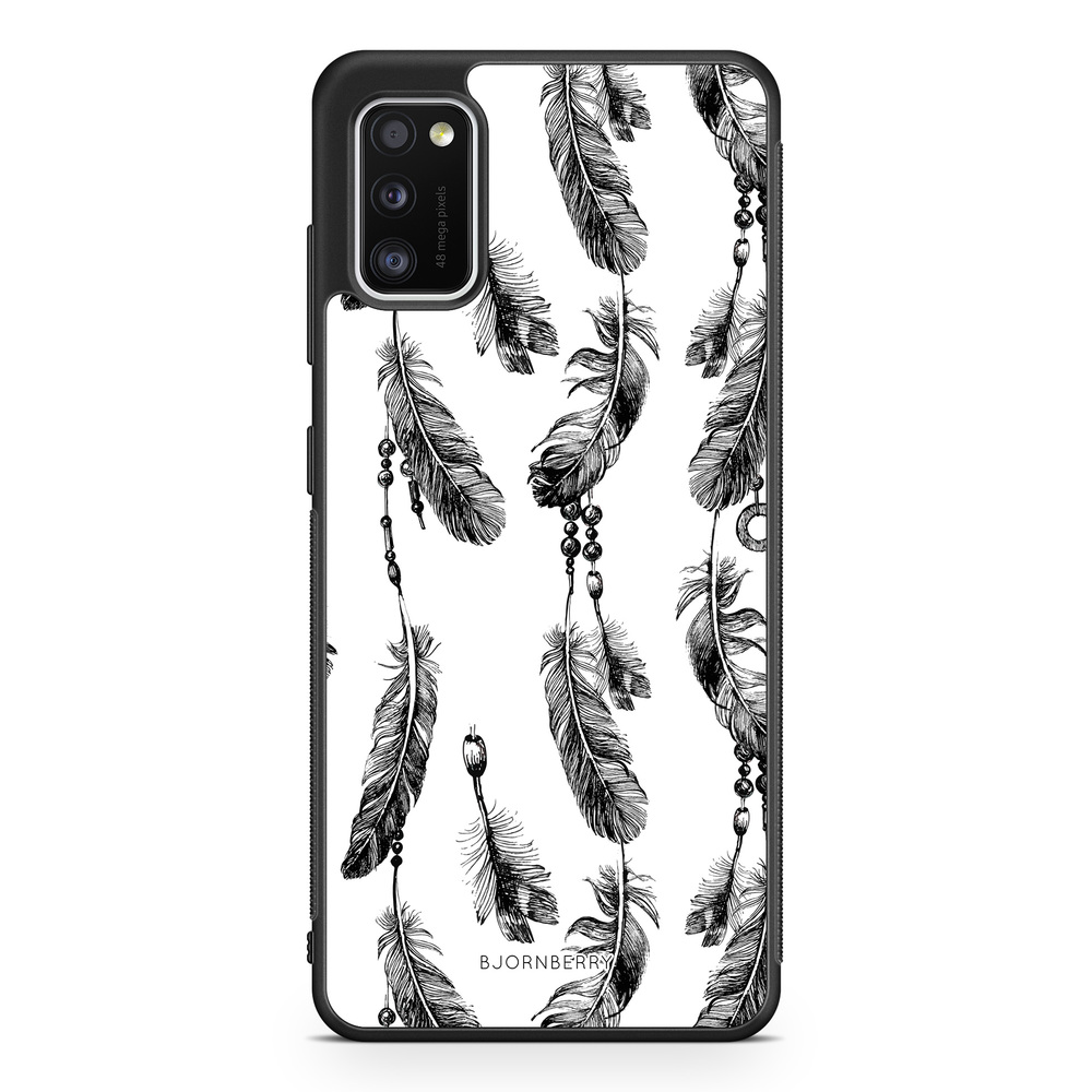 Samsung Galaxy A41 Case - Feathers