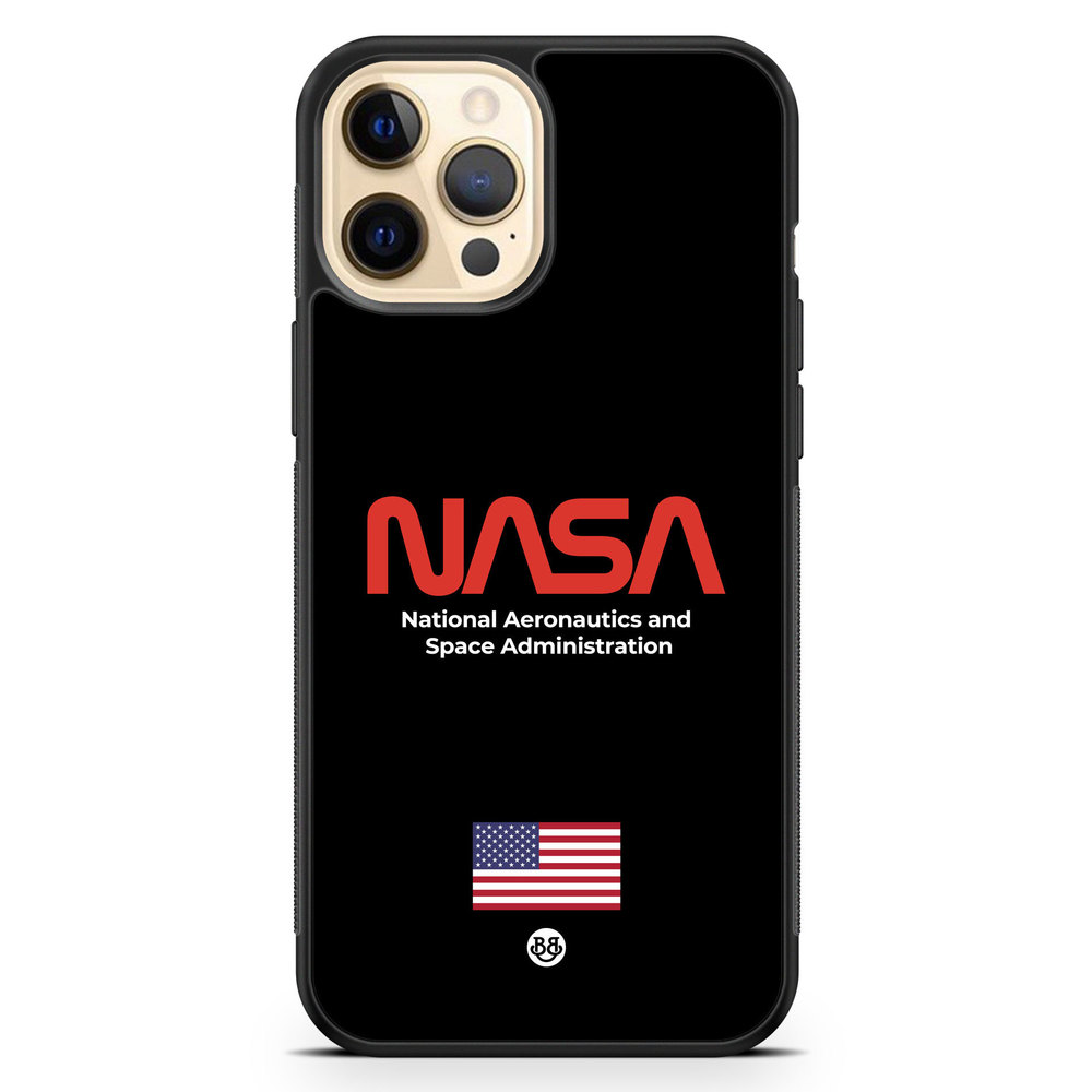 iPhone 12 Pro Max Case - NASA Worm Black