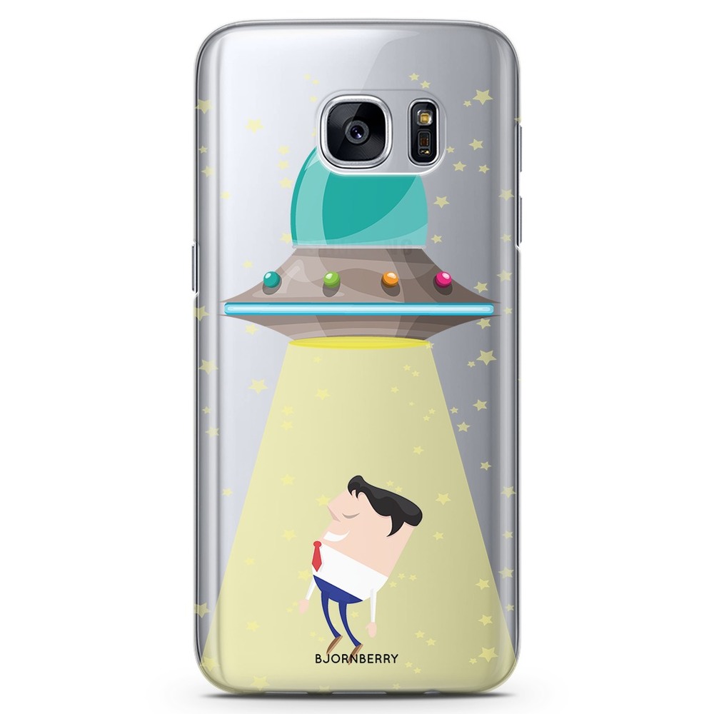 Samsung Galaxy S7 TPU Case - Abducted by UFO