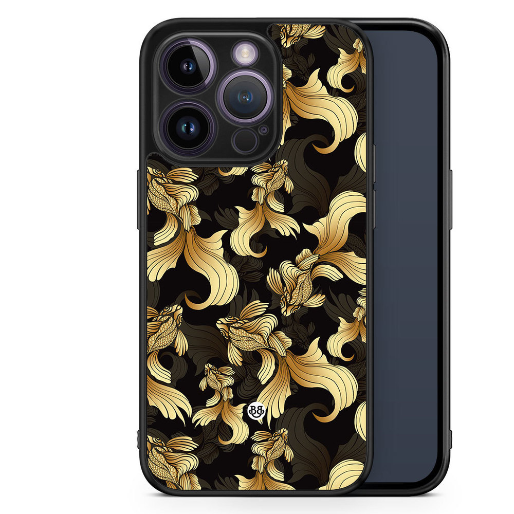 iPhone 14 Pro Case - Golden fish