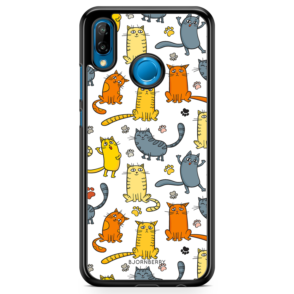 Huawei P20 Lite Case - Cat Pattern