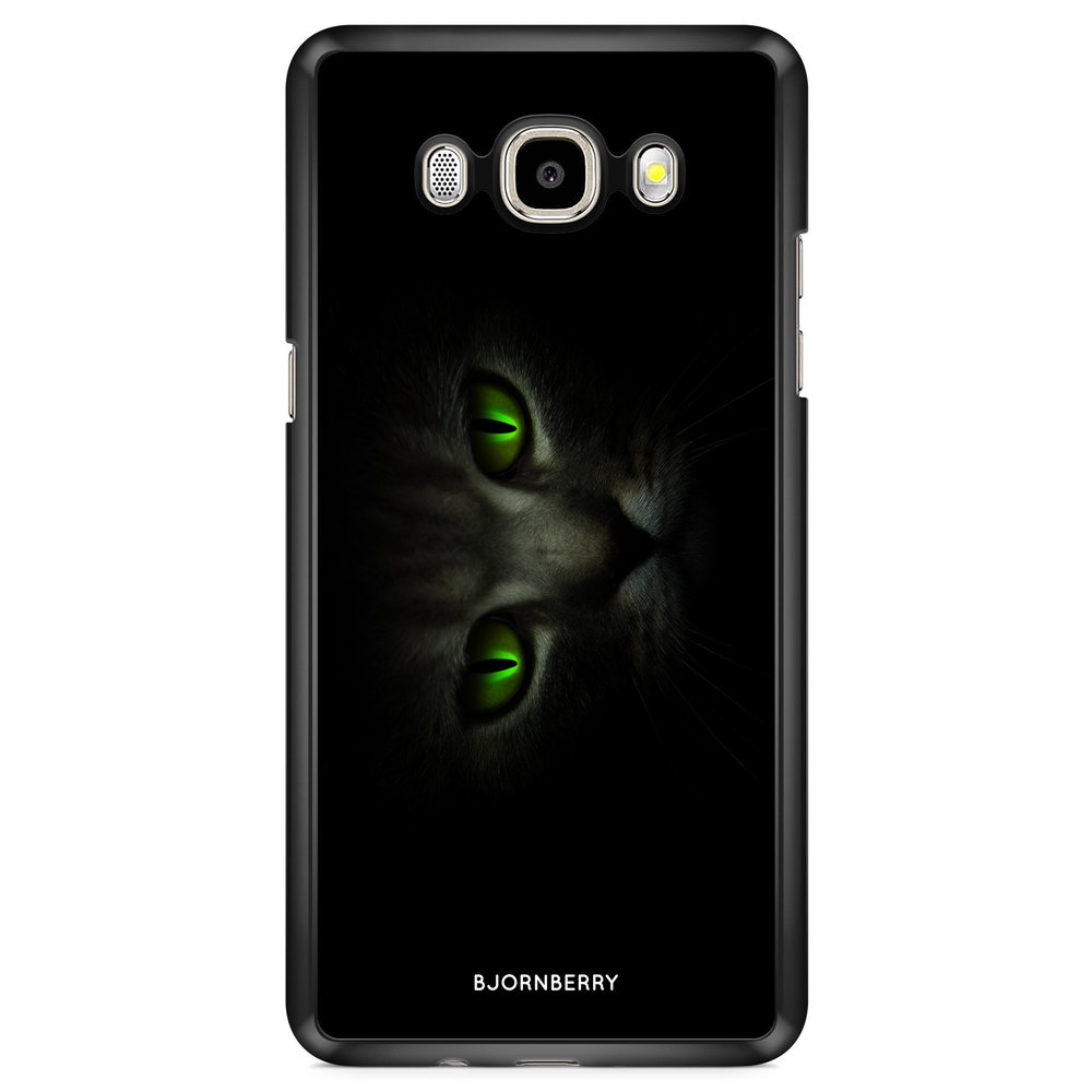 Samsung Galaxy J7 (2016) Case - Green Cat Eyes