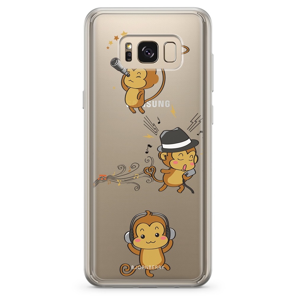 Samsung Galaxy S8 Plus Fashion Case - Three Monkeys
