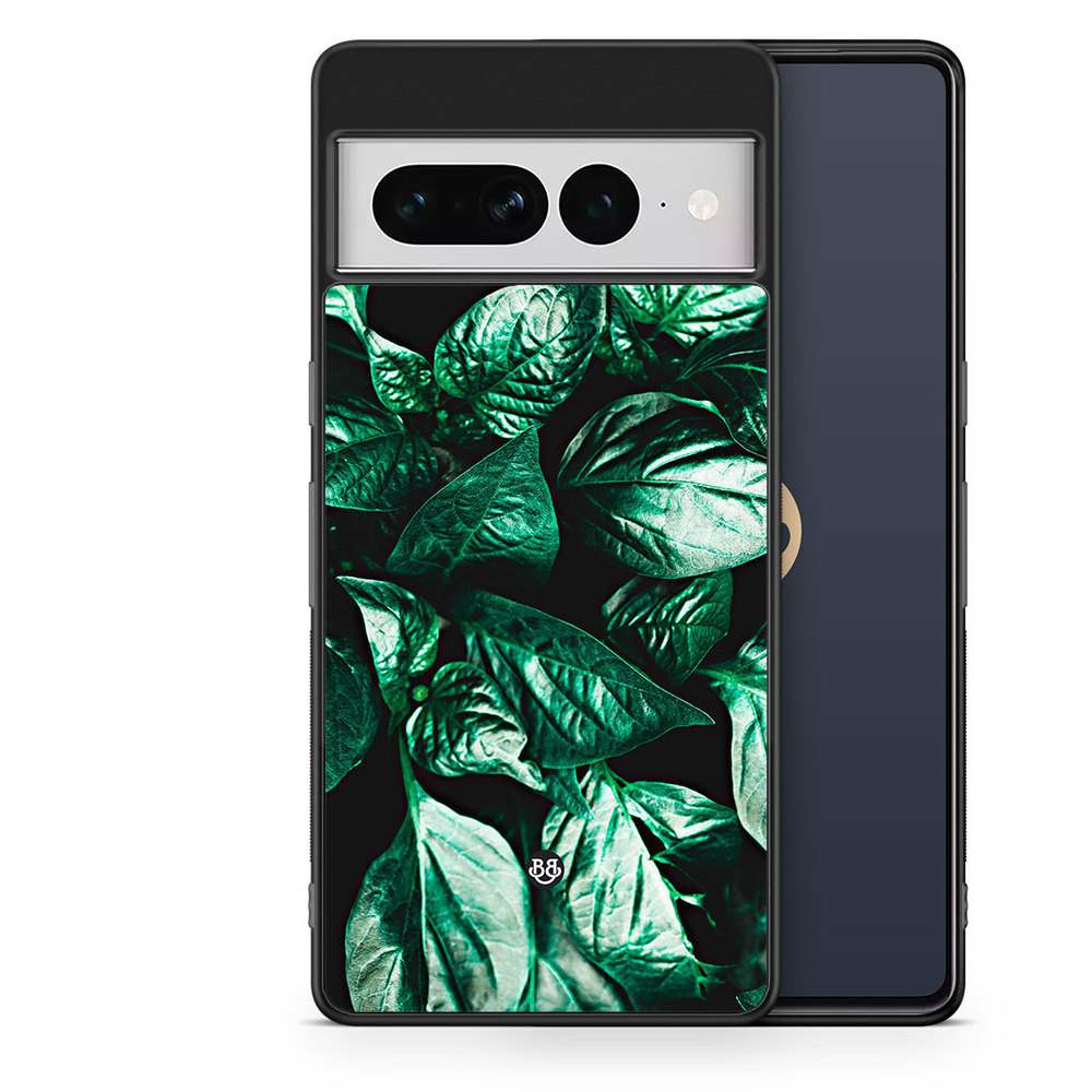 Google Pixel 7 Pro Case - Green Leaves