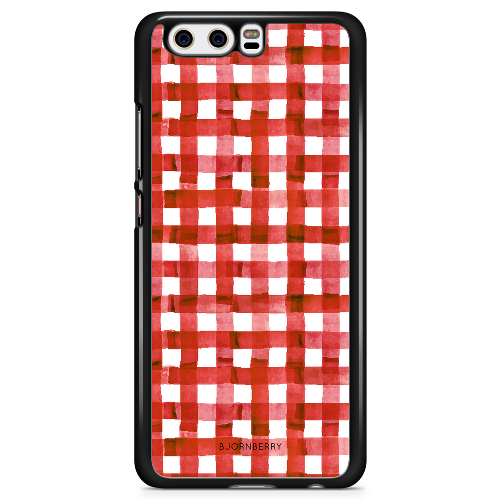 Huawei P10 Plus Case - Red Stripes