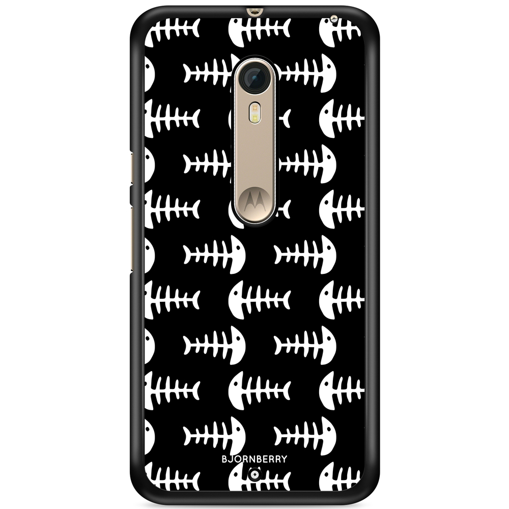 Moto X Style Case - Fish Skeleton