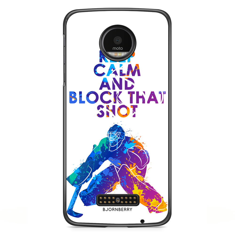 Moto Z2 Play Case - Block that shot