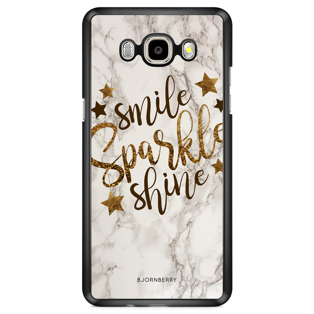 Samsung Galaxy J7 (2016) Case - Smile,Sparkle,Shine