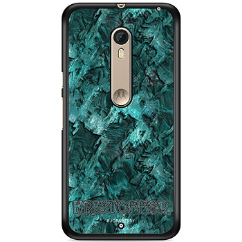 Moto X Style Case Custom - Green Name