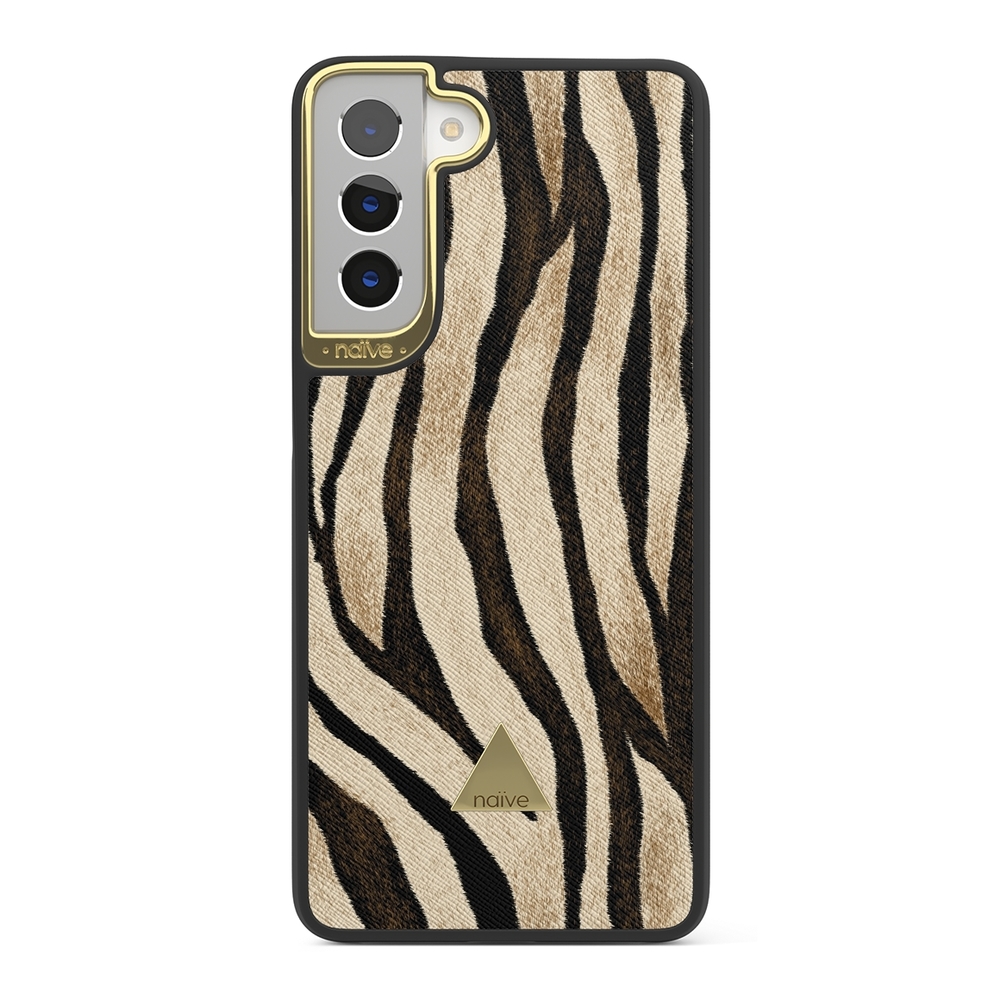 Naive Samsung Galaxy S21 Case - Tiger Skin