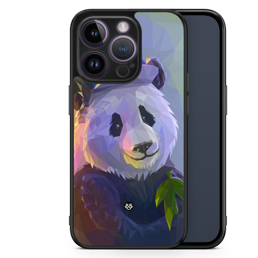 iPhone 14 Pro Case - Colorful Panda
