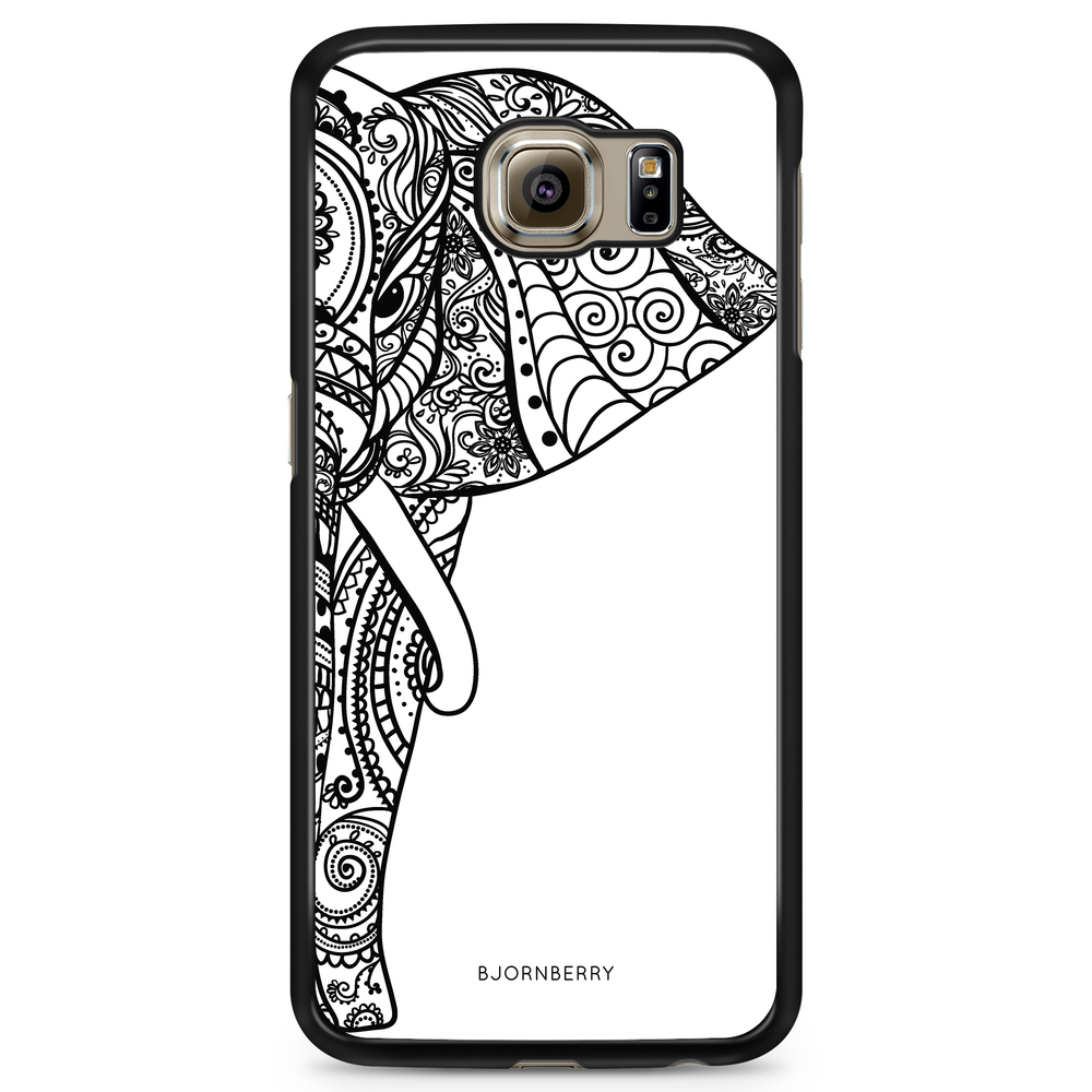 Samsung Galaxy S6 Edge Case - Mandala Elephant