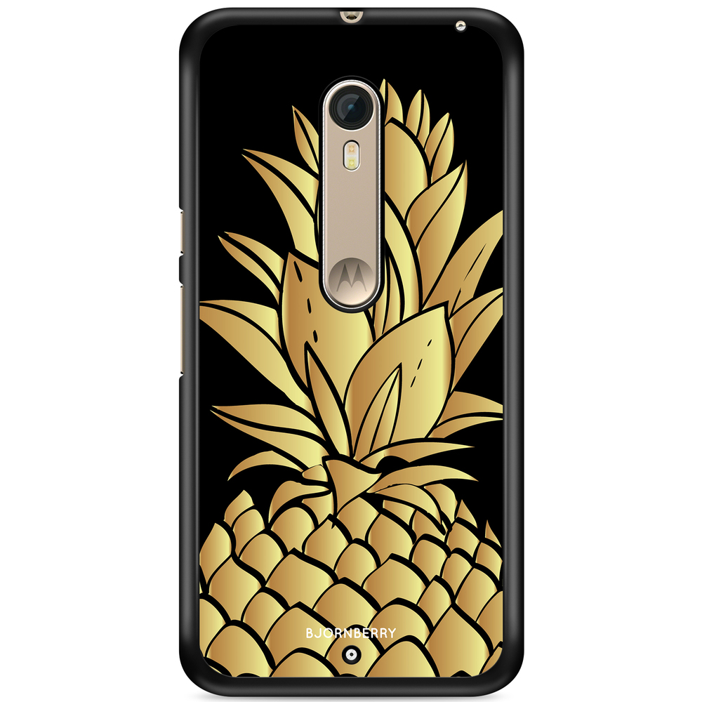Moto X Style Case - Gold Pineapple