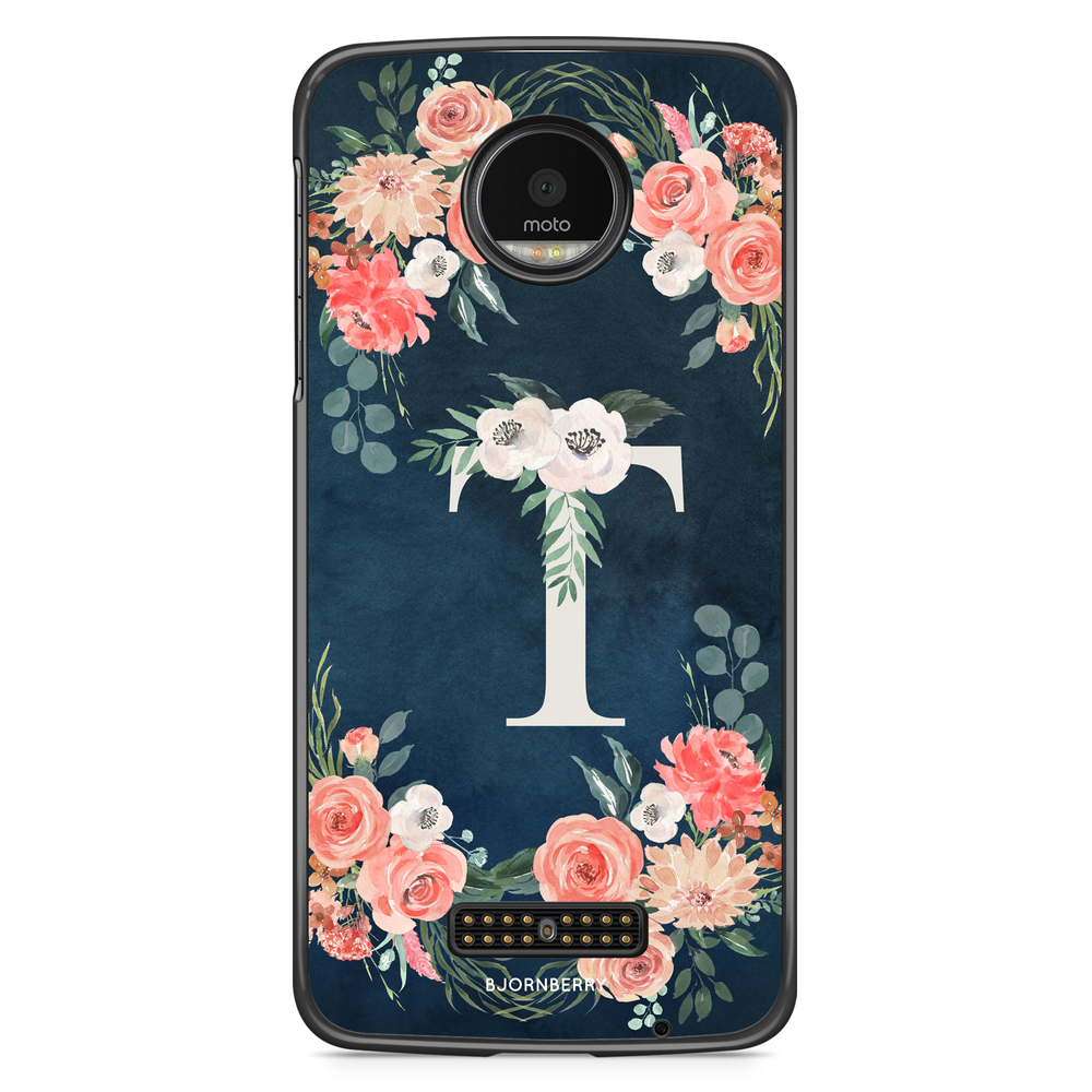 Moto Z2 Play Case - Monogram T