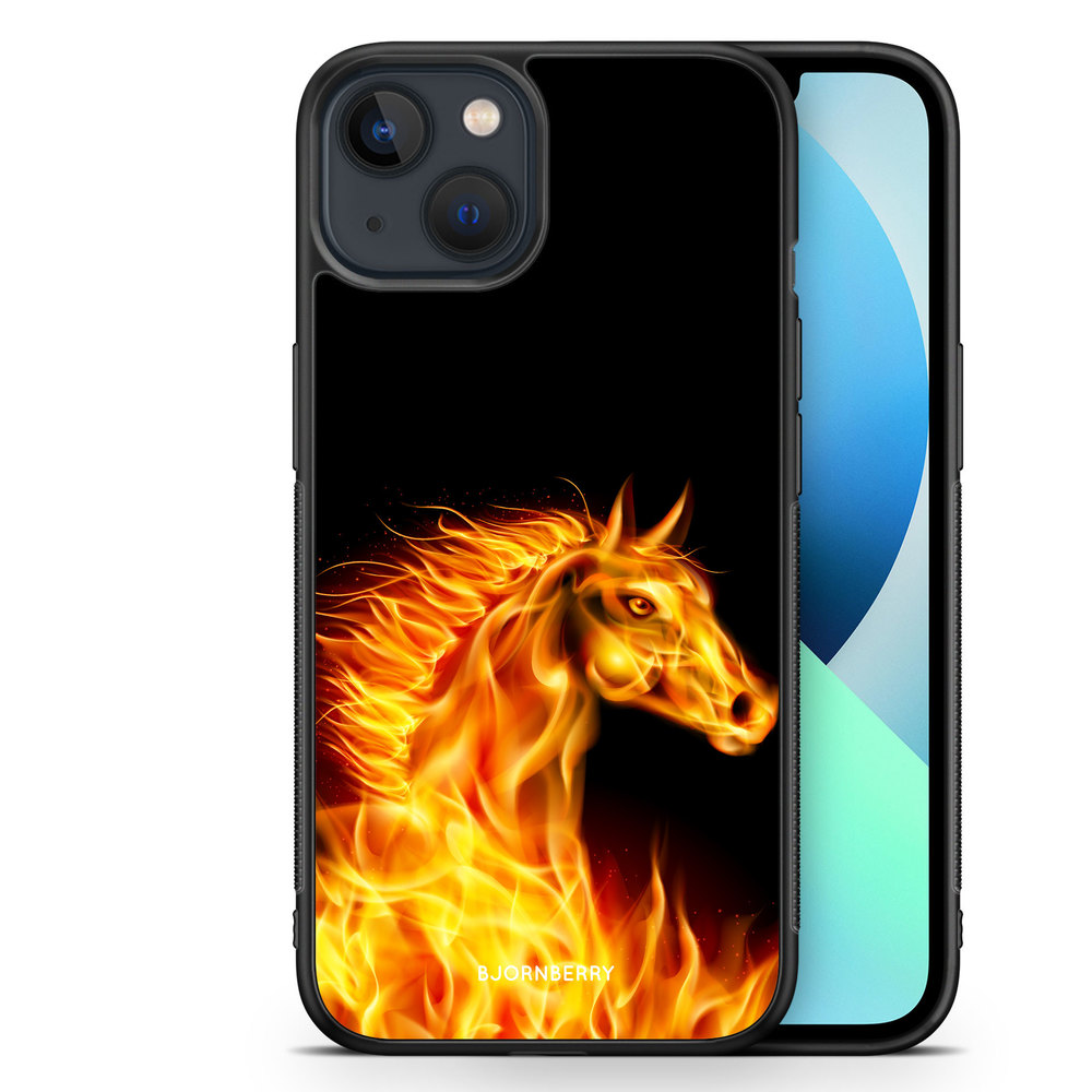 iPhone 13 Mini Case - Flames Horse