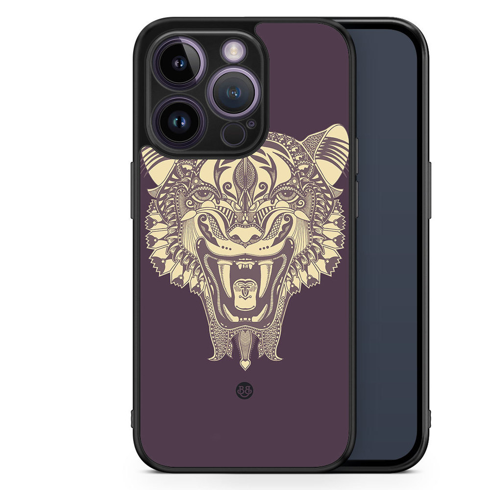 iPhone 14 Pro Case - Mandala Panther