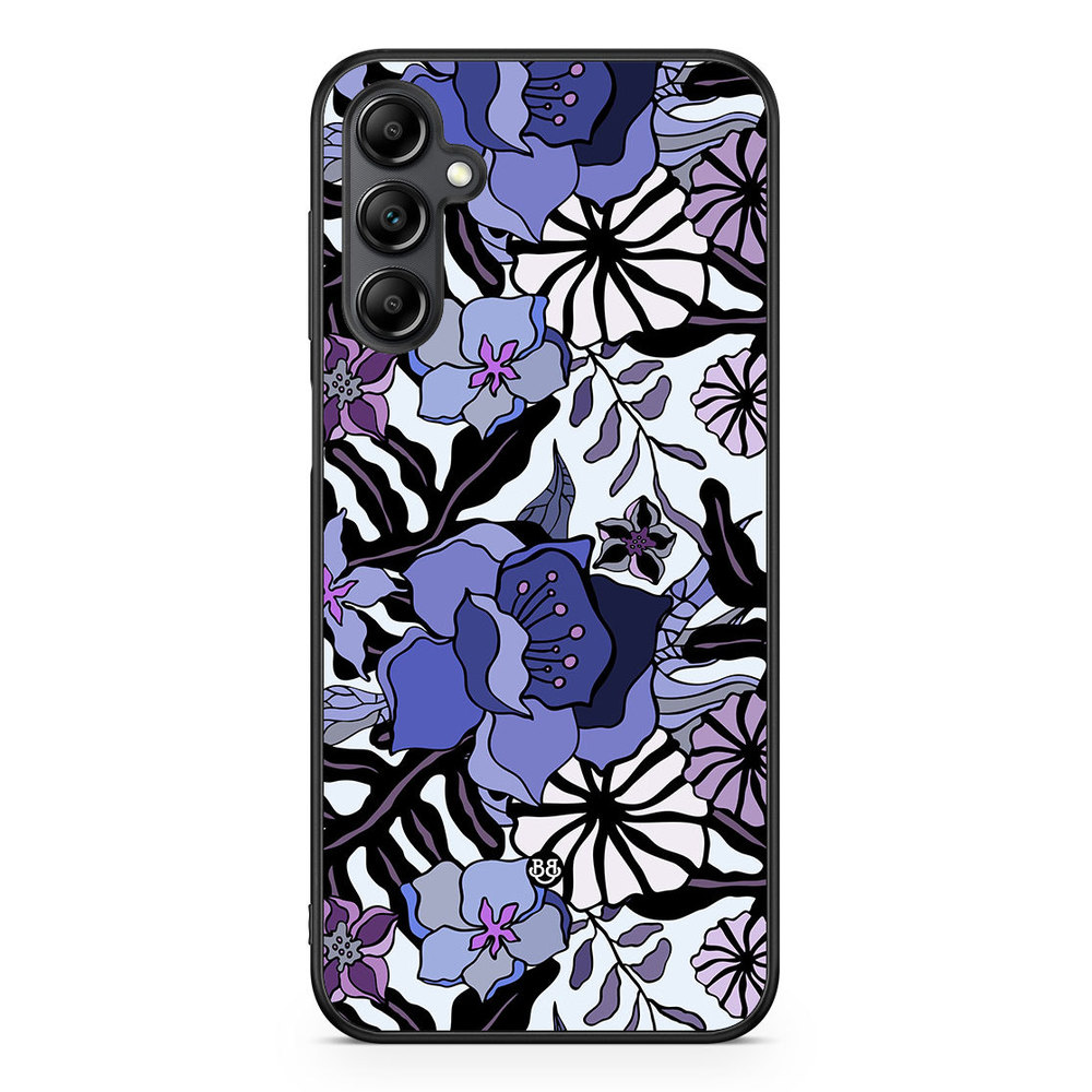 Samsung Galaxy A14 4G/5G Case - Purple Flowers