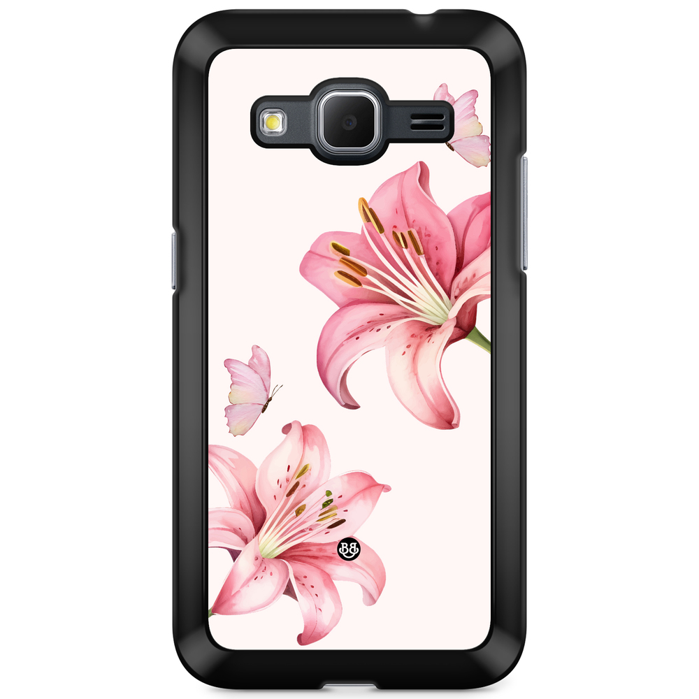 Samsung Galaxy Core Prime Case - WILD BLOOM - Pink Lily
