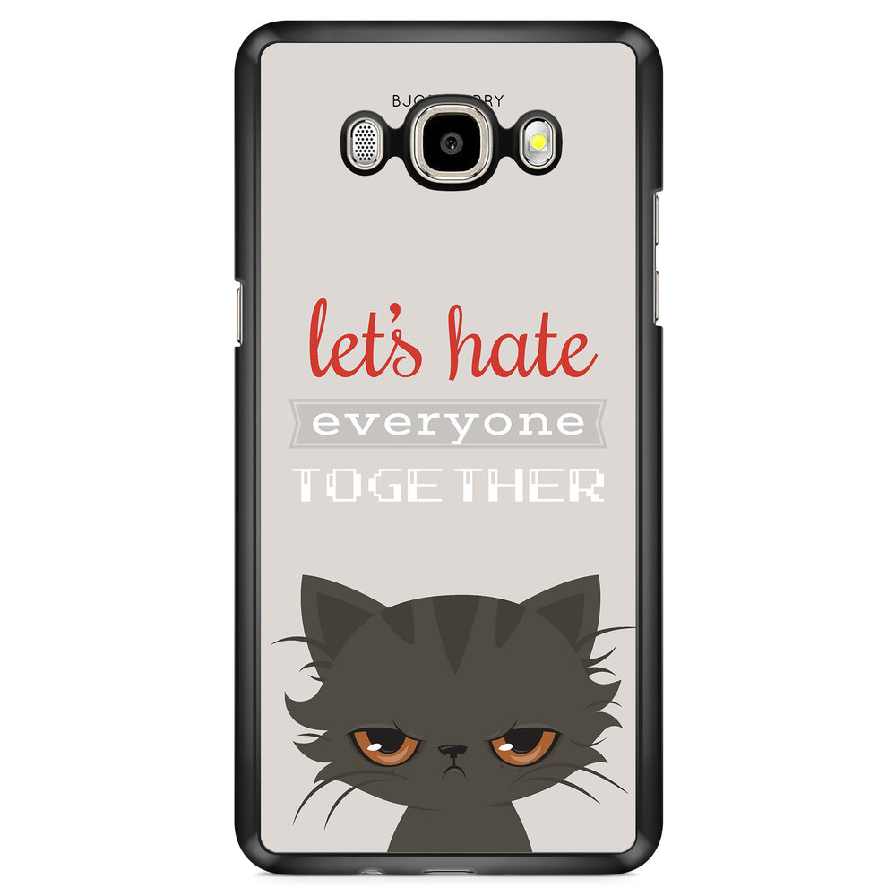 Samsung Galaxy J7 (2016) Case - Angry Cat