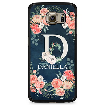 Samsung Galaxy S6 Edge Case Custom - Monogram Name