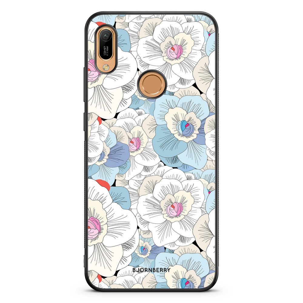 Huawei Y6 2019 Case - Delicate Flowers