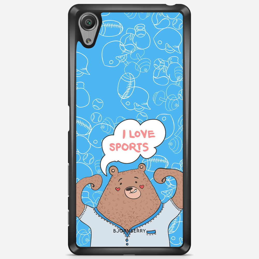 Sony Xperia X Performance Case - Love Sports