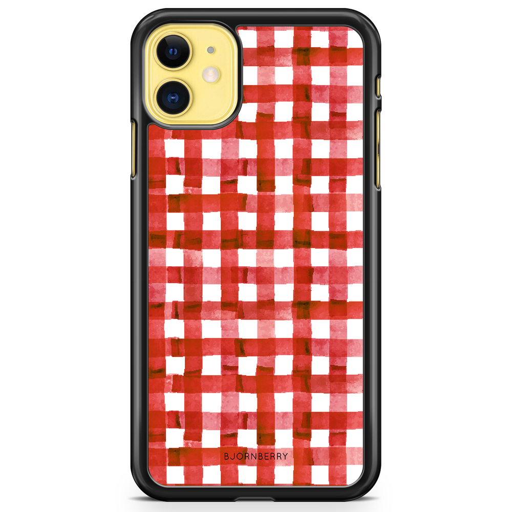 iPhone 11 Case - Red Stripes