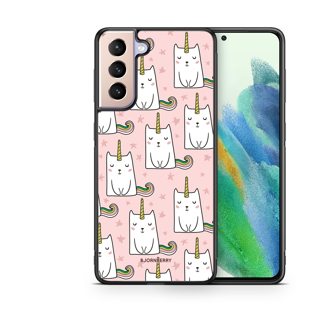 Samsung Galaxy S21 FE 5G Case - Cat Unicorn