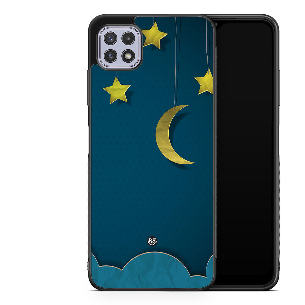 Samsung Galaxy A22 4G Case - Moon stars