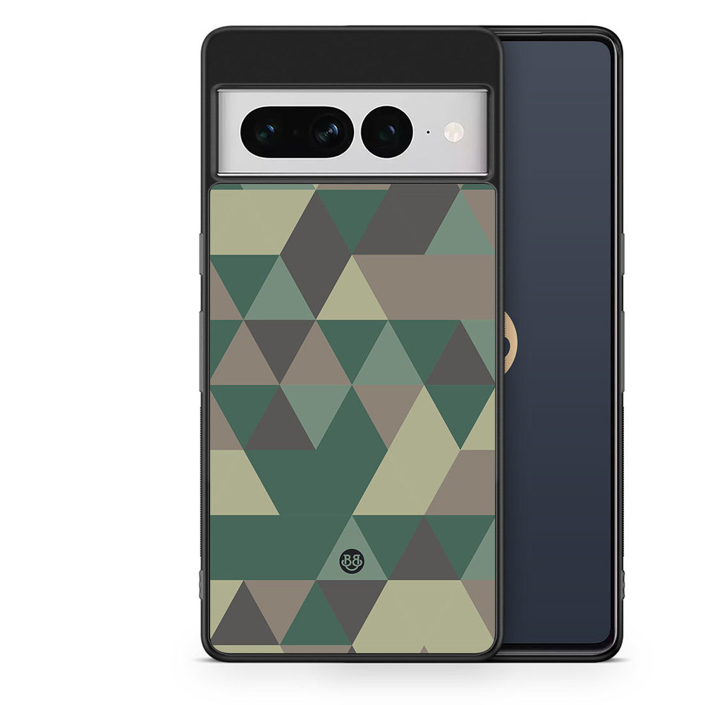 Google Pixel 7 Pro Case - Camo Triangle