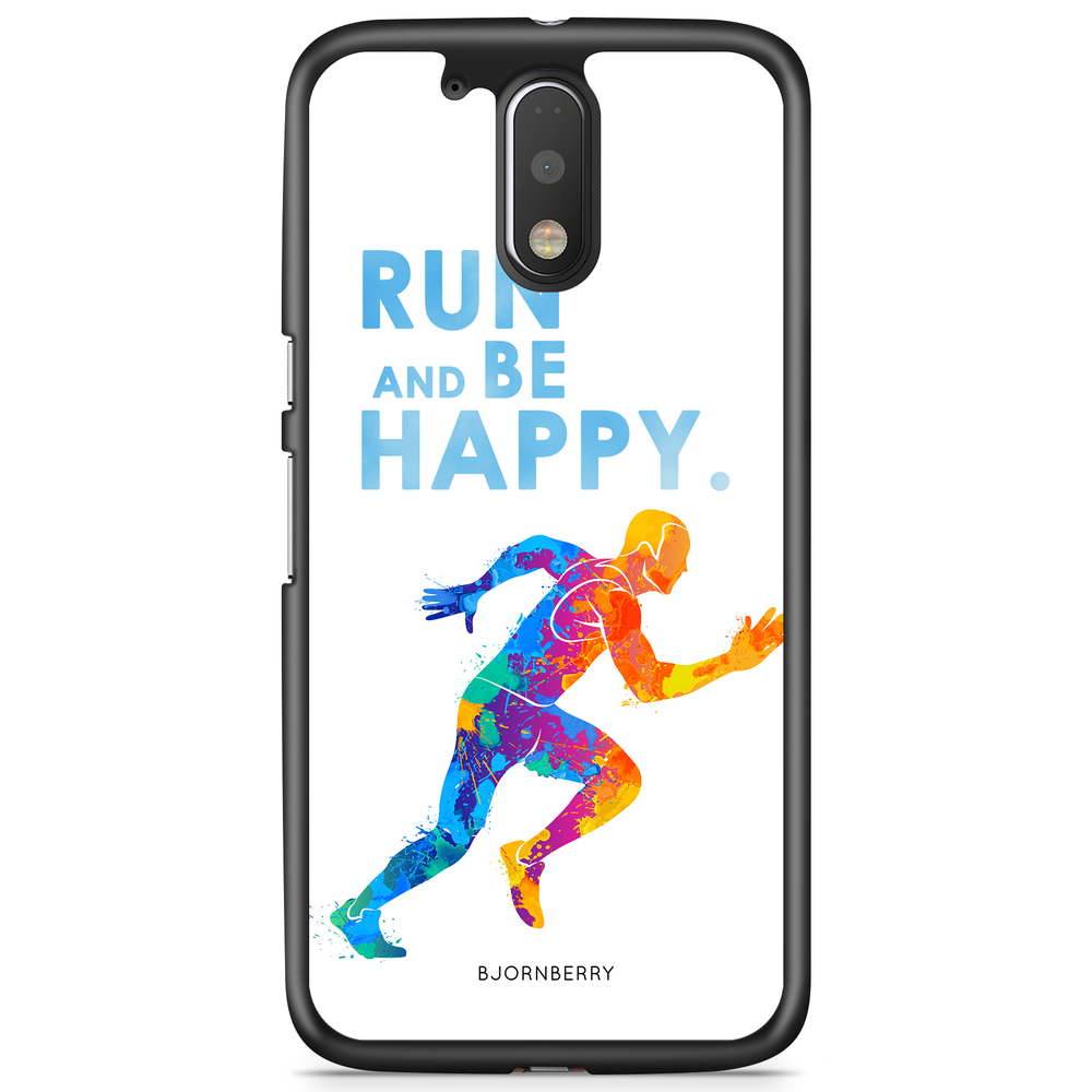 Moto G4/G4 Plus Case - Run and be happy