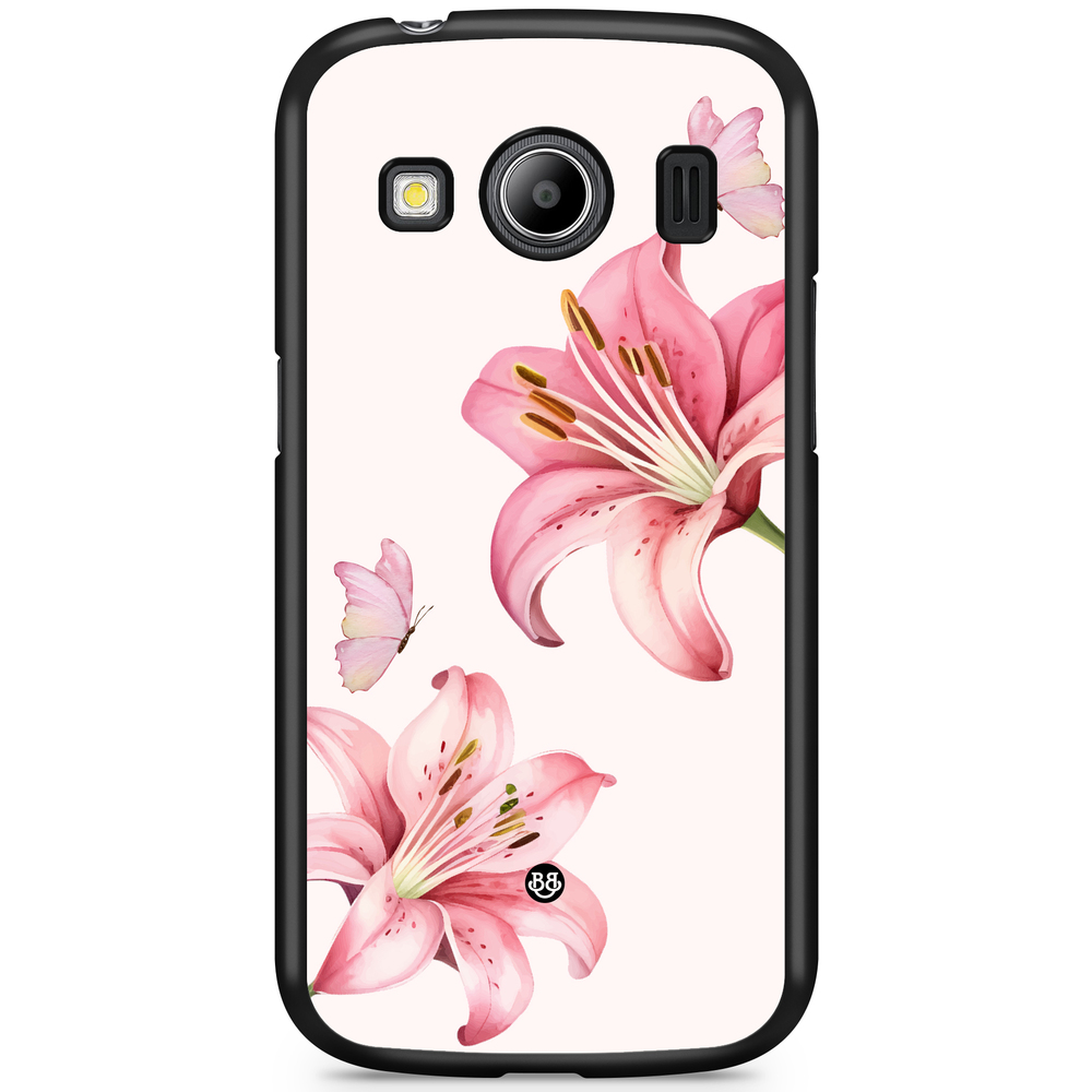 Samsung Galaxy Ace 4 Case - WILD BLOOM - Pink Lily
