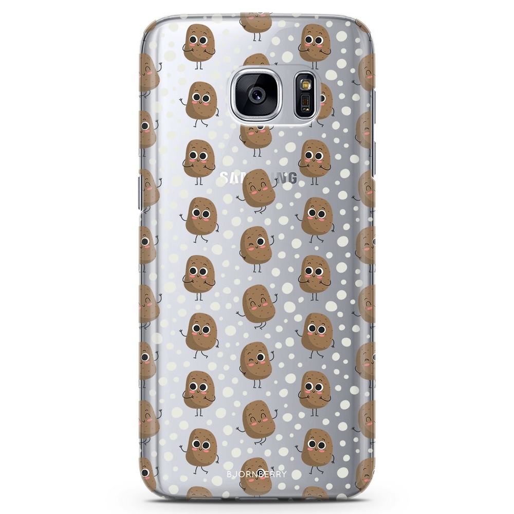 Samsung Galaxy S7 TPU Case - Cute Potatoes