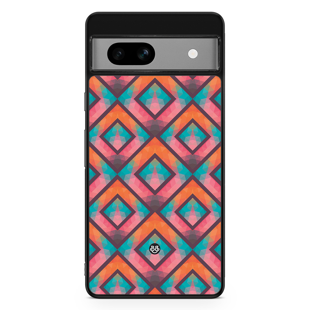 Google Pixel 7a Case - Retro Squares