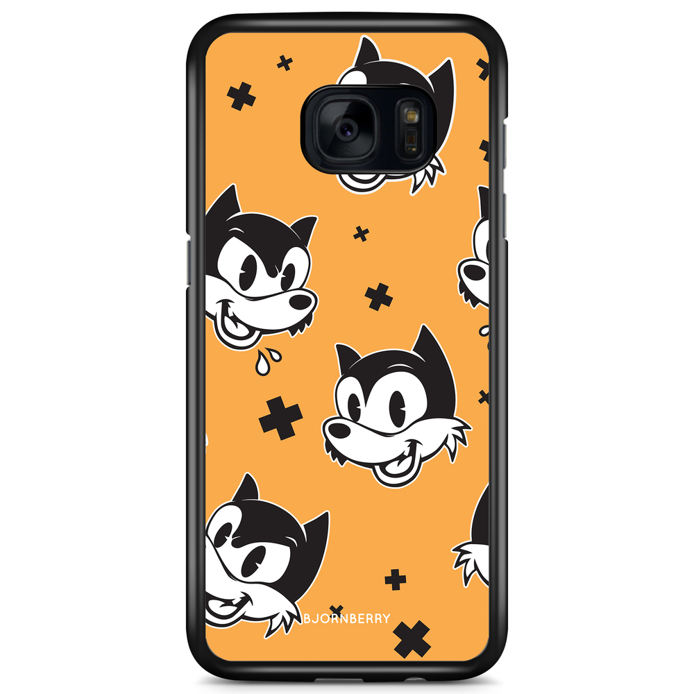 Samsung Galaxy S7 Case - Vintage Wolves