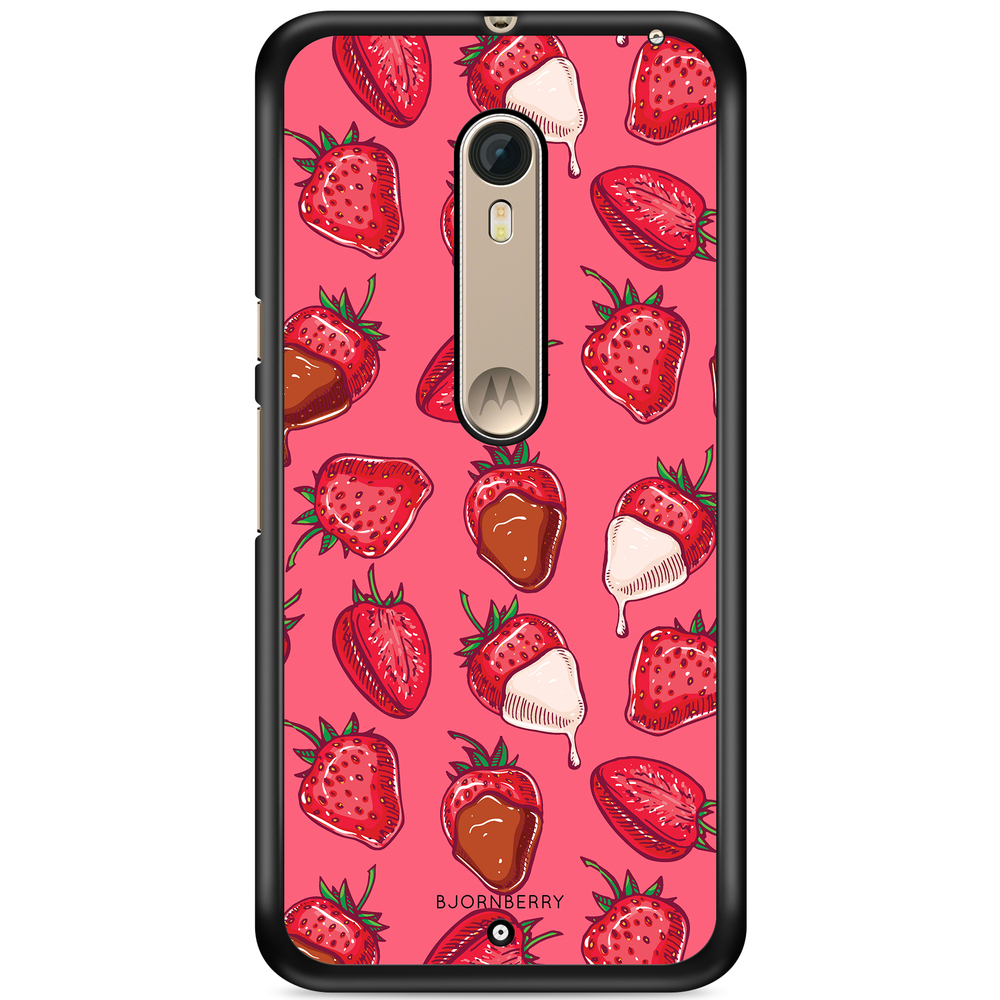 Moto X Style Case - Strawberry Chocolate