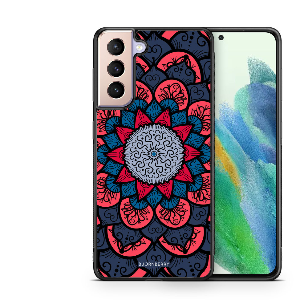 Samsung Galaxy S21 FE 5G Case - Blue Mandala