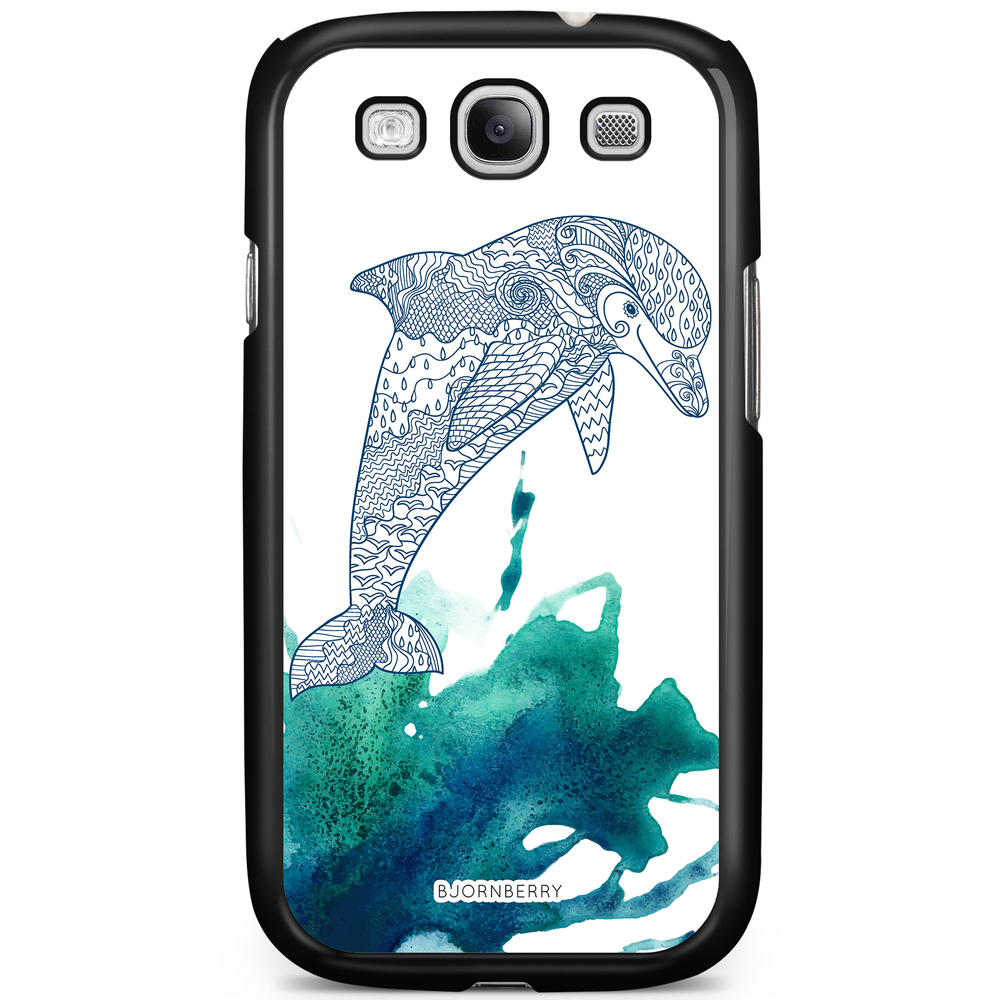 Samsung Galaxy S3 Mini Case - Mandala Dolphine