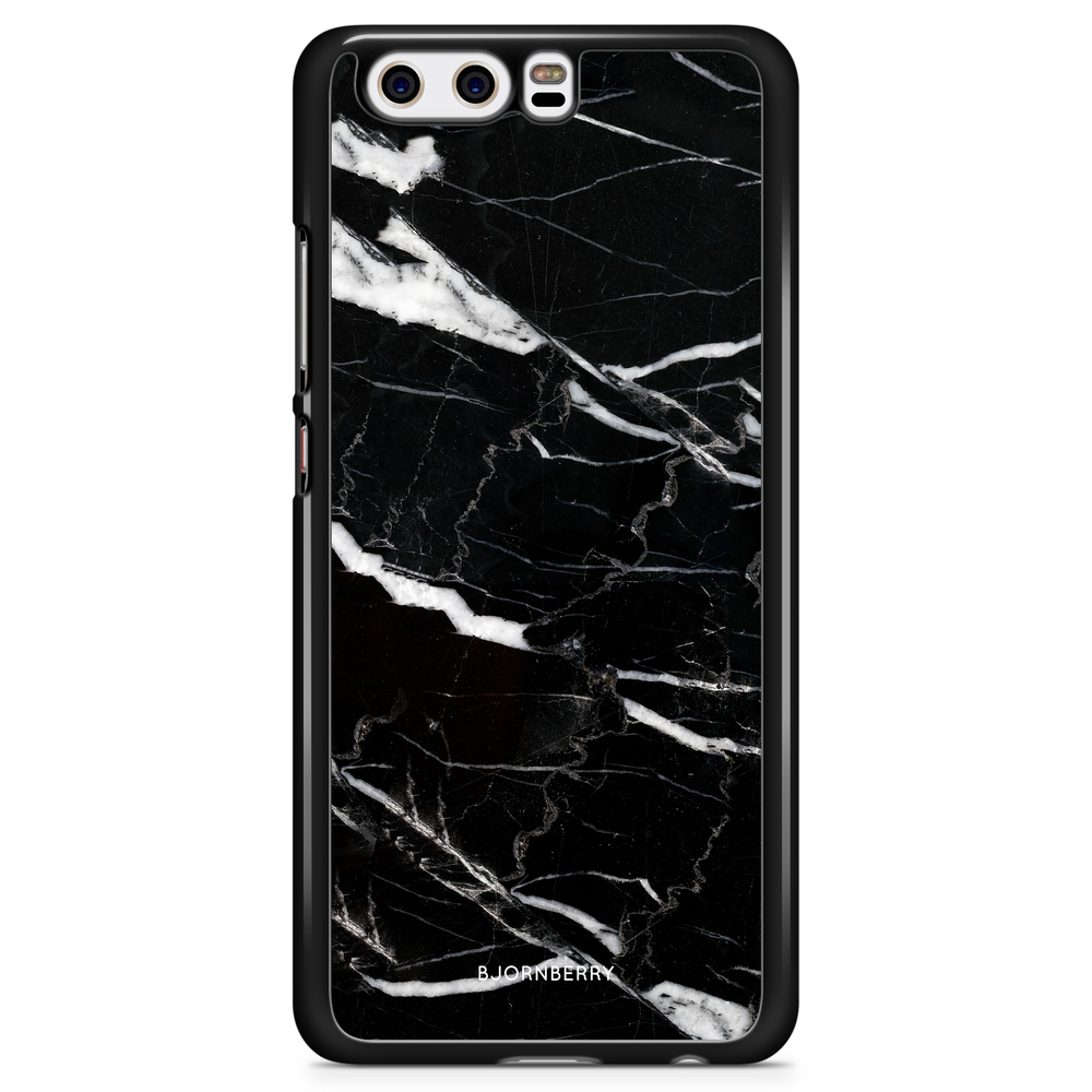 Huawei P10 Plus Case - Black Marble