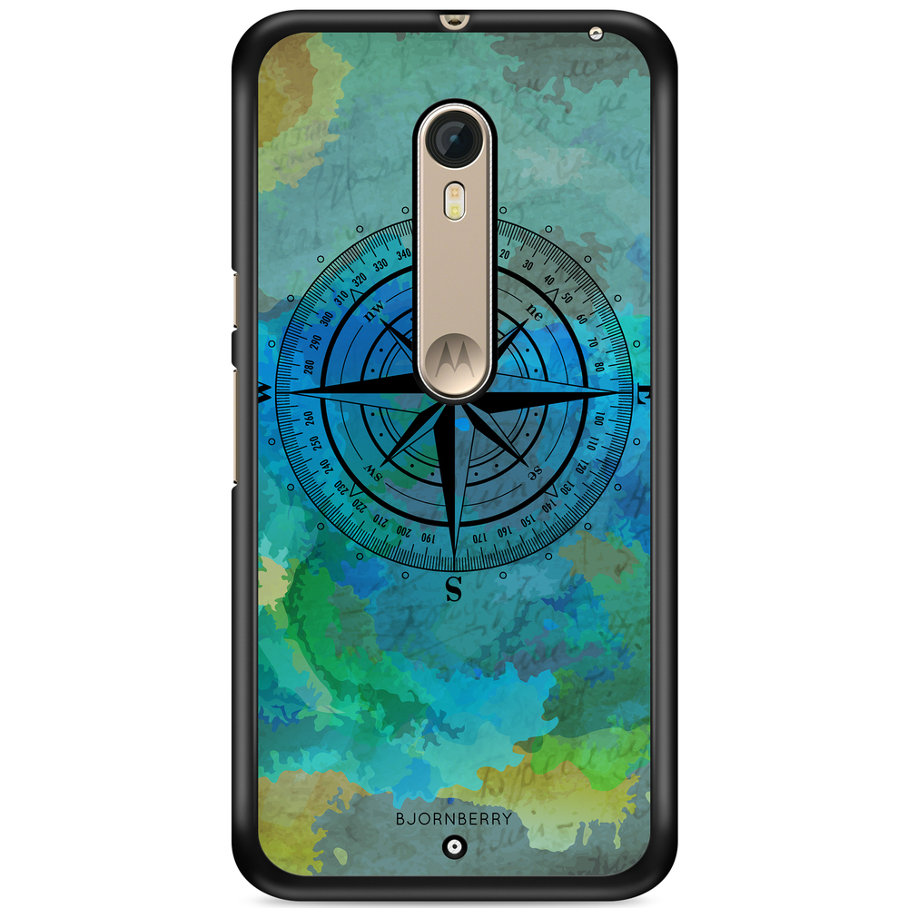 Moto X Style Case - Compass Background