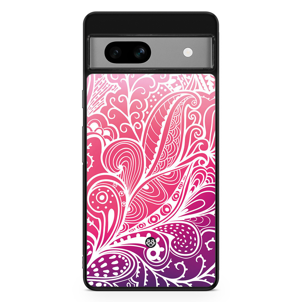Google Pixel 7a Case - Colorful Flowers