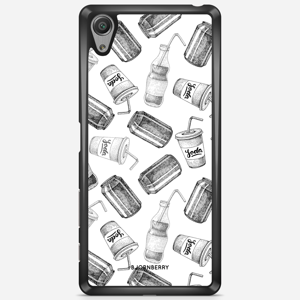 Sony Xperia X Performance Case - Soda Black & White