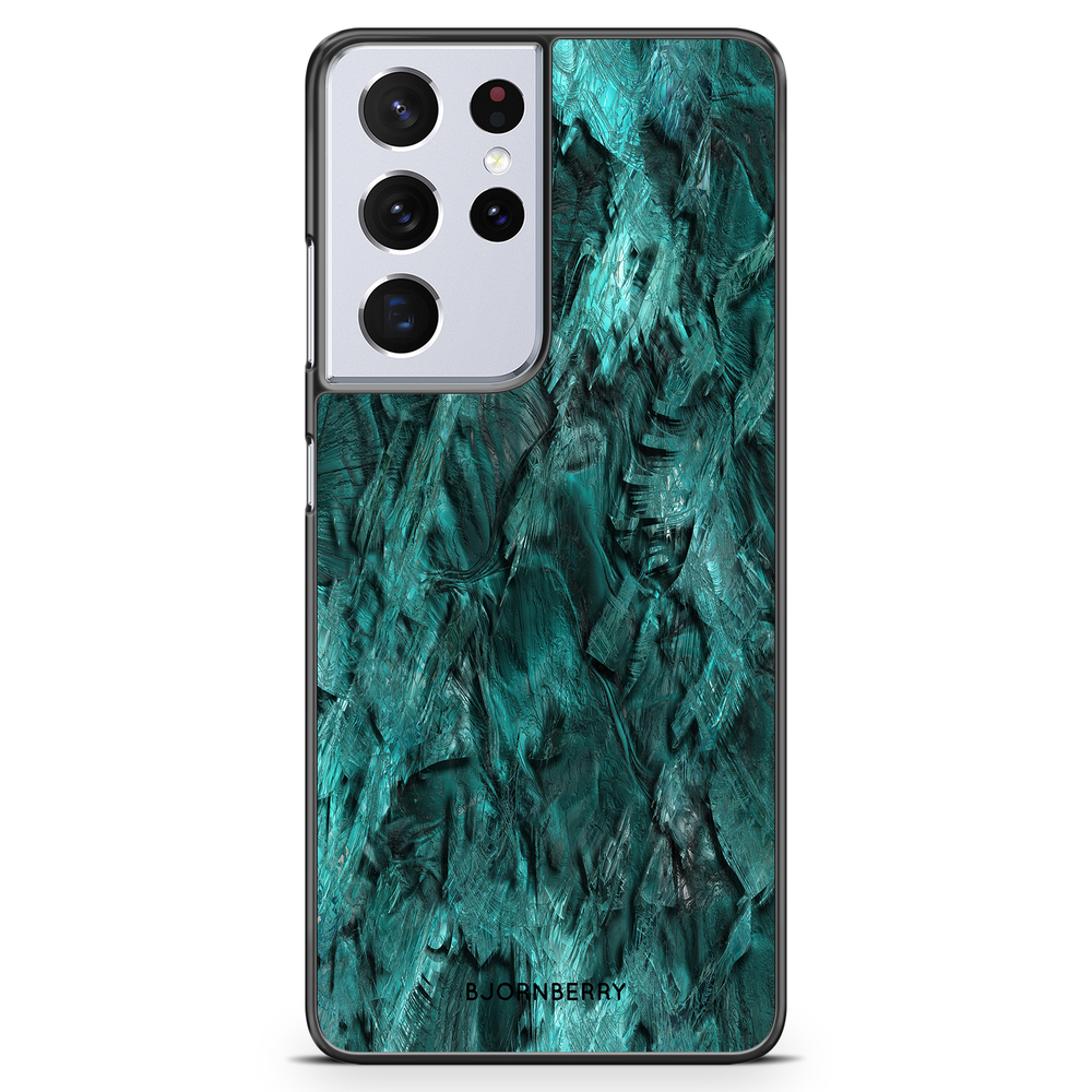 Samsung Galaxy S21 Ultra Case - Green Crystal