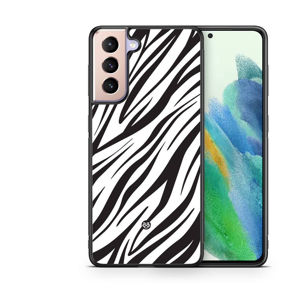 Samsung Galaxy S21 FE 5G Case - WILD AUTUMN - Zebra Twist