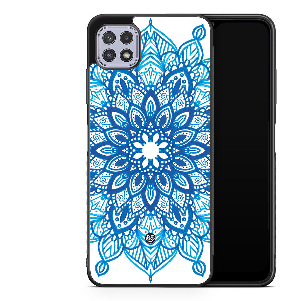 Samsung Galaxy A22 4G Case - Blue Mandala