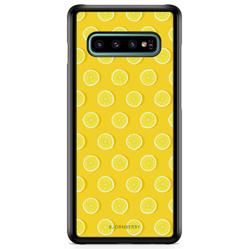 Samsung Galaxy S10 Plus Case - Lemon Pattern