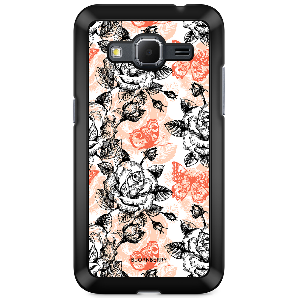 Samsung Galaxy Core Prime Case - Roses & Butterflies